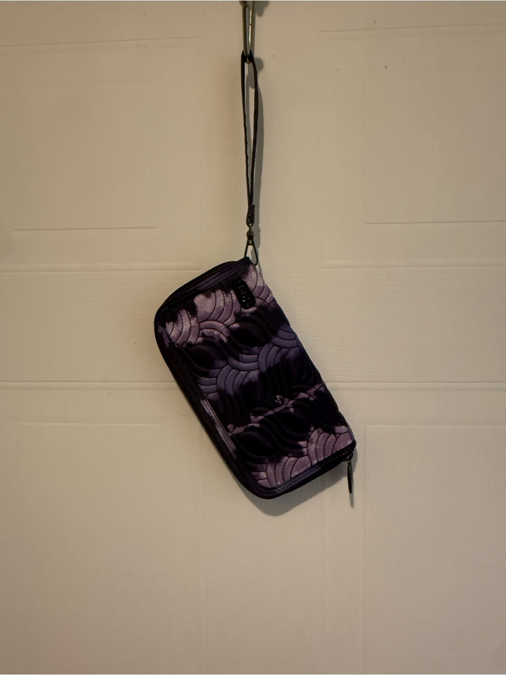 lug Purple Patterned Wristlet Wallet
